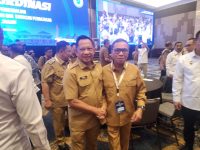 Menteri Dalam Negeri Tito Karnavian sebagai Kepala BNPP bersama Bupati Halteng Ikram M Sangadji